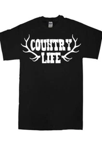 Country Life T-Shirt - Ländliches Leben, Country Musik, USA, UK, AUS, Tiere - Bild 1 von 1