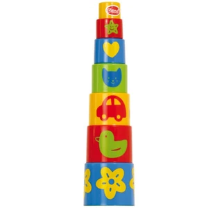 Apilador piramidal educativo Gowi Toys (7 piezas) bloques de construcción apilables - Imagen 1 de 1