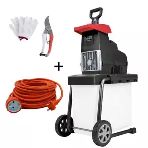 ELEKTRO-GARTENHÄCKSLER SCHREDDER 2800W 45MM SCHEPPACH GS60 + ELEKTROKABEL 2 - Bild 1 von 8