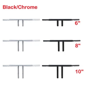 6" 8" 10" Rise T-Bars Handlebar Fit For Harley Softail Sportster XL Dyna Custom - Picture 1 of 23