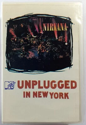 Nirvana - MTV Unplugged In New York (1994 Cassette, India) • GOOD, TESTED, RARE - Image 1 of 4
