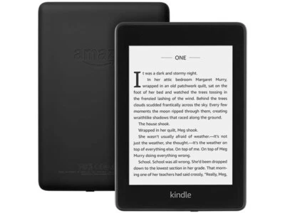 Amazon Kindle Paperwhite 2018 10th Gen 8GB WiFi Waterproof Black eBook eReader - Image 1 of 4