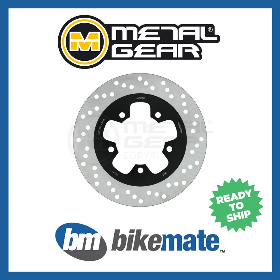 Brake Disc Rotor Rear for SUZUKI SV 650 S non ABS 1999 2000 2001 2002 - Image 1 of 1