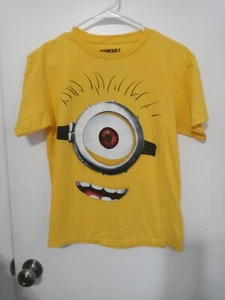 Universal Studios Despicable Me Stuart Childs Large Yellow T Shirt #15 on back - Picture 1 of 6