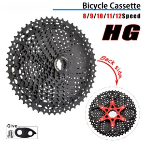 MTB Bicycle Cassette 8/9/10/11/12 Speed 40/42/46/50/52T K7 Cassette Sprocket - Picture 1 of 45