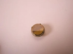 Genuine Tiger's Eye Design Quality Vintage Tie Tack Lapel Pin q10 - Picture 1 of 7