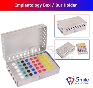 40 Silicone Pastiglie Dentistico Implantologia Scatola - Frese Porta Endo - Picture 1 of 8