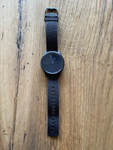 Garmin Vivomove HR schwarz. Sport Fitness-Uhr, mit schwarzem Gewebearmband - Bild 1 von 5