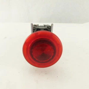 Schneider ZBV-B4 Red 24V LED Illuminated Mushroom Head E-Stop Button Maintain - Picture 1 of 8