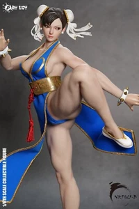 PLAY TOY P023B 1/6 Fighting Goddess Chun Li Collectible Female Action Figure Toy - Picture 1 of 10