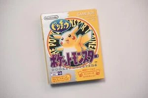 Game Boy Pocket Monsters Pokemon Yellow Pikachu Boxed Japan GameBoy GB game - Picture 1 of 5