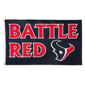 Houston Texans 3x5 ft Team Slogan Flag Super Bowl NFL - Ideal Gift Banner - Picture 1 of 1