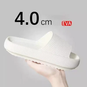 EVA Bathroom Summer Thick Platform Sandals Anti-slip Ladies Slippers - Picture 1 of 12