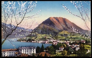 Monte S. Salvatore Lugano Switzerland Postcard - Picture 1 of 2