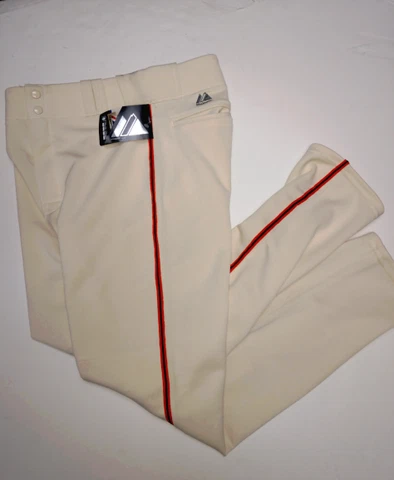 SAN FRANCISCO GIANTS MAJESTIC IVORY CREME BASEBALL PANTS  ADULT SMALL-XXL Cover