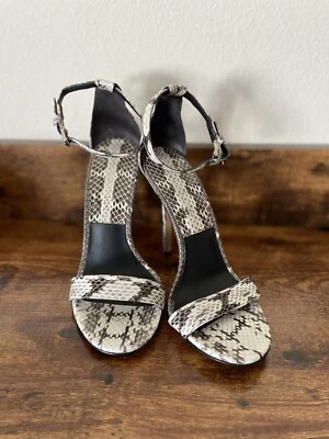 Michael Kors Snakeskin Jacqueline High Heel Sandal Summer Vibes - Image 1 of 4