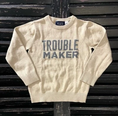 Suéter Manga Larga THE CHILDREN'S PLACE "Trouble Maker" Foto 1 de 4