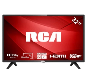 RCA RB32HD1 32 Inch TV, Dolby Digital Audio TV, HD LED Backlighting Display. - Picture 1 of 11