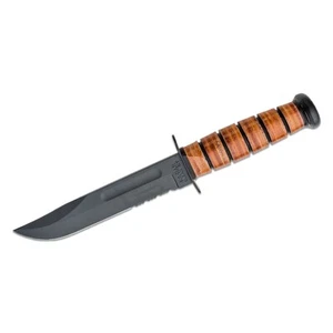 USMC Knife Serrated by KA-BAR - Picture 1 of 4