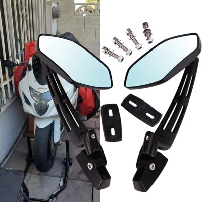 Motorcycle Race Rearview Mirrors For Honda CBR600F2 CBR600F3 CBR600F4i CBR600RR Foto 1 de 4