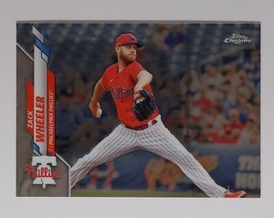 2020 Topps Chrome Update #U-20 Zack Wheeler Philadelphia Phillies Baseball Card