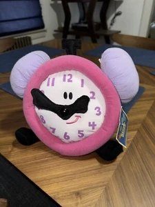 RARE Vintage Blue’s Clues Namco Tickety Tock Plush Alarm Clock Viacom NWT 2003 - Picture 1 of 6