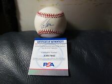 Ron Coomer signed Baseball PSA Certified