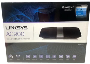 Linksys AC900 Smart WLAN Router (EA6200) - Dual-Band Wireless AC | Neu Versiegelt - Bild 1 von 6
