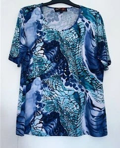Stephen Y Blue Mix Smooth Feel Top Size L/XL - Picture 1 of 6