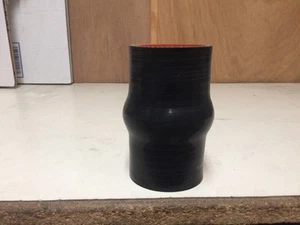 Silicone Hump Hose 2" ID X 4" Coupler Black - Bild 1 von 2
