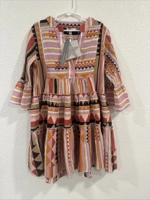 Vestido Anthropologie Niñas Devoción Gemelos Talla 6-8 Foto 1 de 4