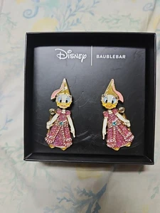 Disney BaubleBar Halloween Gänseblümchen Ente Prinzessin Kostüm Ohrringe Neu  - Bild 1 von 1