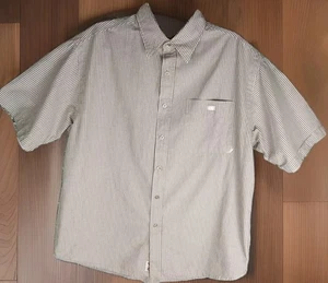 Camicia tessuto Echo Unltd The Dwyer bottoni tasca cotone taglia L - Foto 1 di 10
