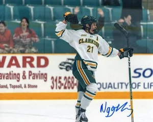 Nicole Gosling signed Clarkson Golden Knights  8x10 photo MONTREAL VICTOIRE PWHL - Foto 1 di 1
