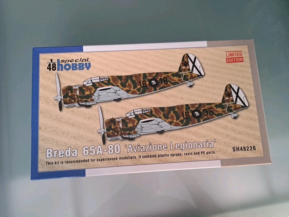 Breda Ba.65A-80 Lince Aviazione Legionaria Special Hobby Limited Edition 1/48 - Immagine 1 di 4