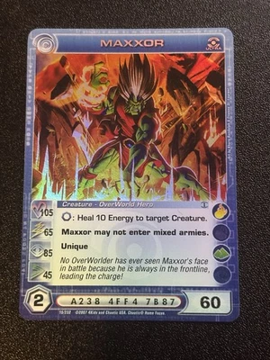 Chaotic TCG Maxxor 1st edition Dawn of Perim Ultra Rare LP/NM - Image 1 of 3