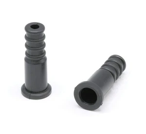 Weather Boot Coaxial Coax Rg59 RG6 Connector - Black - Outdoor - 4 Pack - Picture 1 of 9