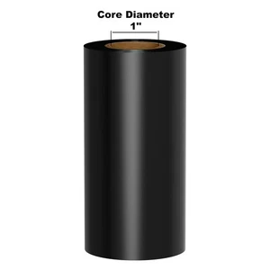 Nastro inchiostro premium su nucleo da 1", nero, 4,3" x 984' per DuraLabel Pro, LabelTac... - Foto 1 di 1