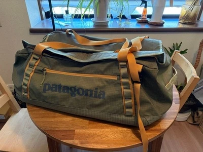 Patagonia Black Hole Duffel 70L Travel Backpackable Olive/Yellow Unused - Image 1 of 3