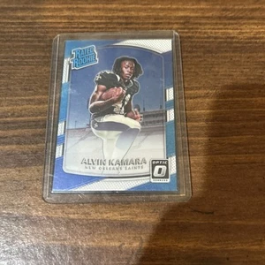 2017 Donruss Optic - Rated Rookie Alvin Kamara #199 Holo Prizm (RC) - Picture 1 of 3