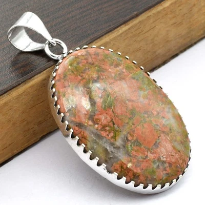 Unakite Ethnische Handgemachte Anhänger Schmuck 1" P 1629 - Bild 1 von 4