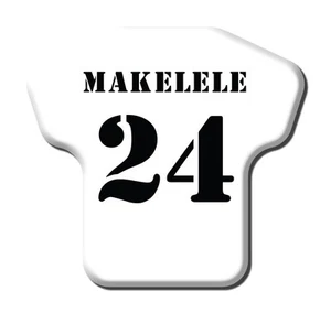 Calamita Simile a T-Shirt Calcio Stagione 2002/2003 Real Madrid 24 Claude - Imagen 1 de 9