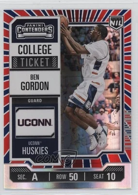 2024-25 University of Connecticut College Contenders Red White & Blue Ben Gordon - Image 1 of 2