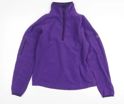 Sudadera polar morada Berghaus para mujer, talla 12, ropa deportiva Foto 1 de 4