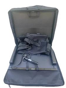 Saunders Portable Lumbar Traction Device w/Hand Pump HOME TRAC Deluxe Case FPOR - Picture 1 of 16