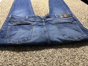 EXPRESS KINGSTON CLASSIC FIT SLIM LEG DESIGNER MEN'S JEANS 38X32 - Picture 1 of 5