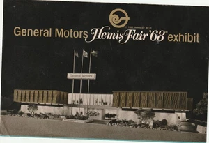 General Motors Hemi's Fair '68 Exhibit,  Vintage Travel Brochure - Picture 1 of 3
