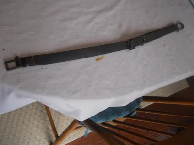 巴西型号 1908 08/34 7 毫米毛瑟皮革吊带带中间带和后旋转 — 第 1/4 张图片