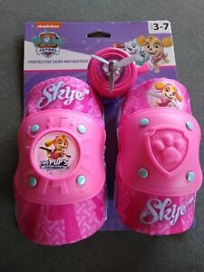 Nickelodeon PAW Patrol Skye Pup Protective Gear and Bicycle Bell Knee Elbow Pads