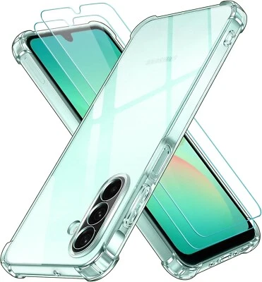 GÉNÉRIQUE Pour SAMSUNG Galaxy A26 -Coque Gel Silicone coin Renforcé + 2 Verre Trempé